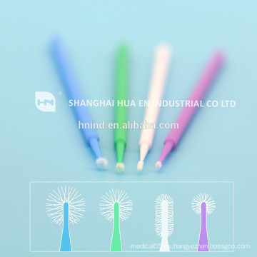 Dental micro dental aplicable desechable micro aplicador / micro cepillo dental de China fabricante